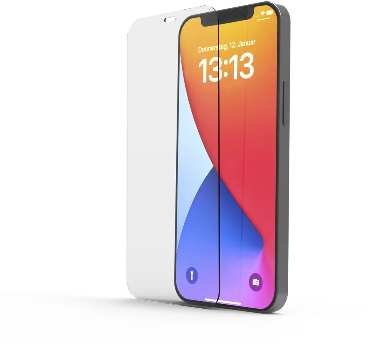 Hama iPhone 12 Screenprotector Clear