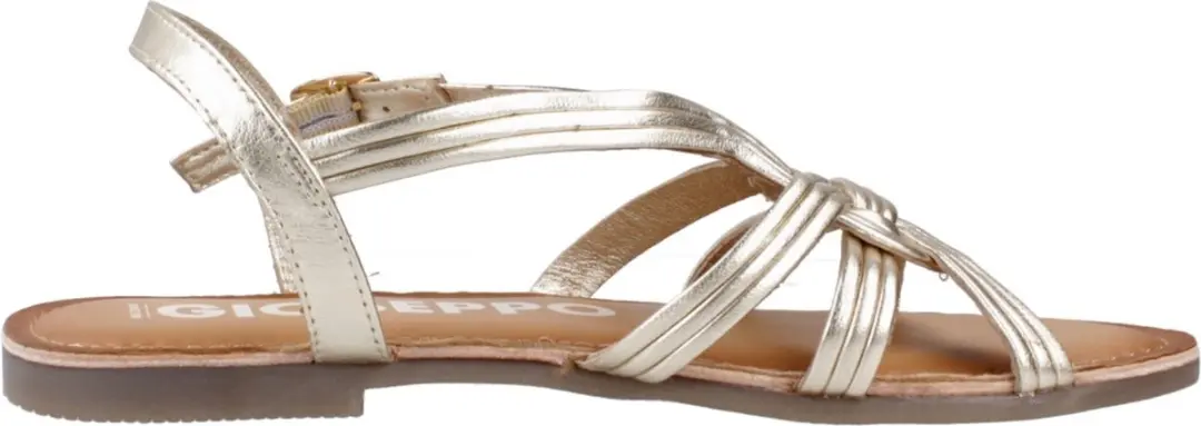 Merkloze Dames Sandalen Goud Maat 36