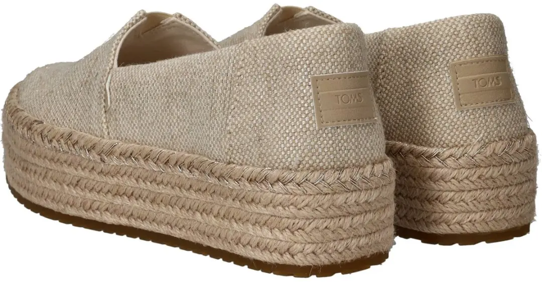 TOMS Valencia Sportief Dames Espadrilles - Goud - afbeelding 6 van 6