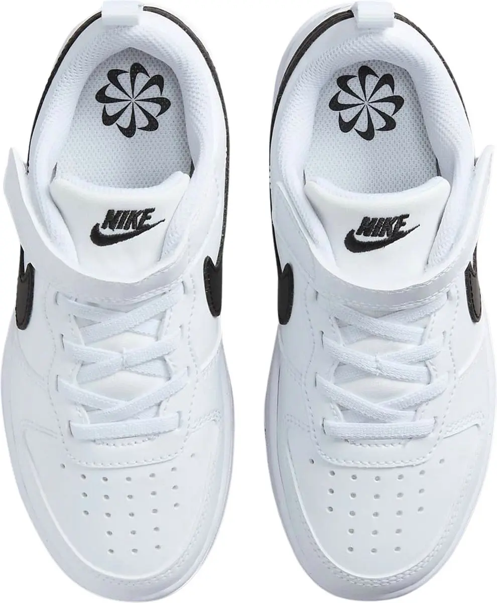 Nike Court Borough Low Recraft (PS) Sneakers - Wit/Zwart - afbeelding 5 van 6