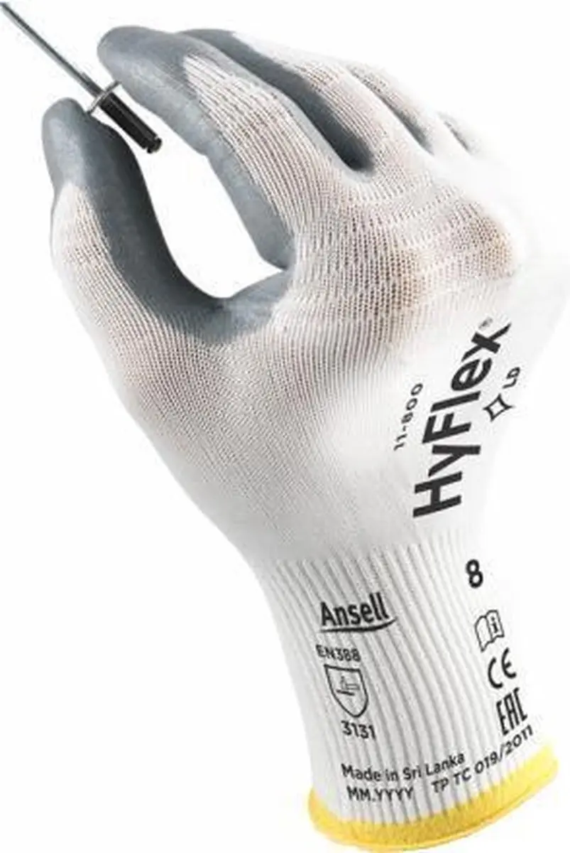 Ansell HyFlex 11-800 Handschoenen - Maat 9 - afbeelding 3 van 6