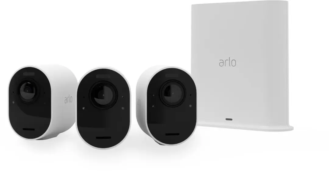 Arlo Ultra 2 Spotlight Camera Set van 3 - VMS5340-200EUS - Wit - afbeelding 2 van 6