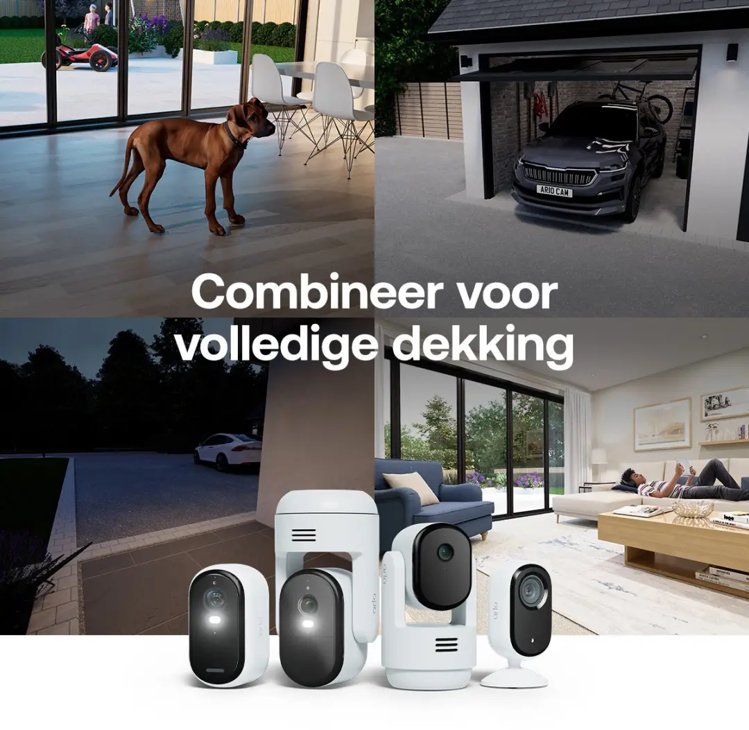 Arlo Essential 3 XL VMC3382-100EUS Netwerkcamera - 3 Stuks - afbeelding 6 van 6