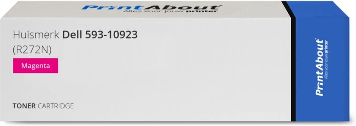 PrintAbout 593-10923-PA Toner Magenta - 13.500 pagina's