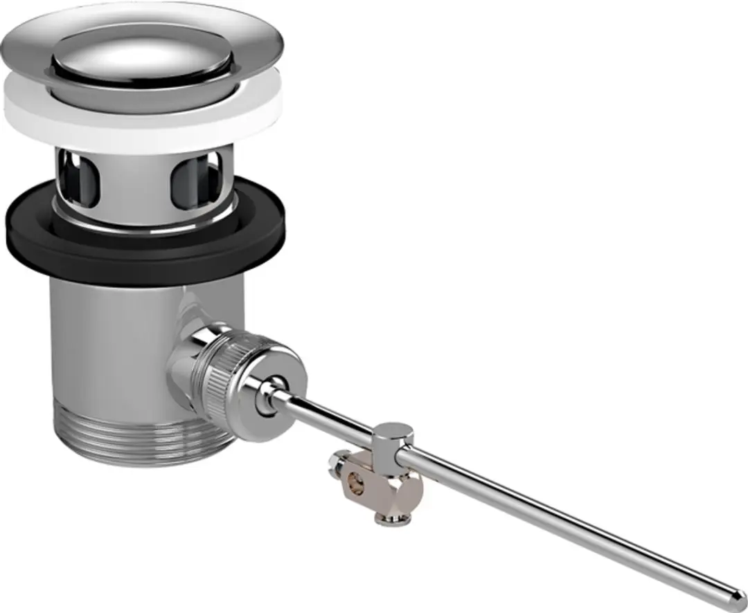 Hansgrohe 94139000 Afvoergarnituur - DN 32 - Chroom - afbeelding 4 van 6