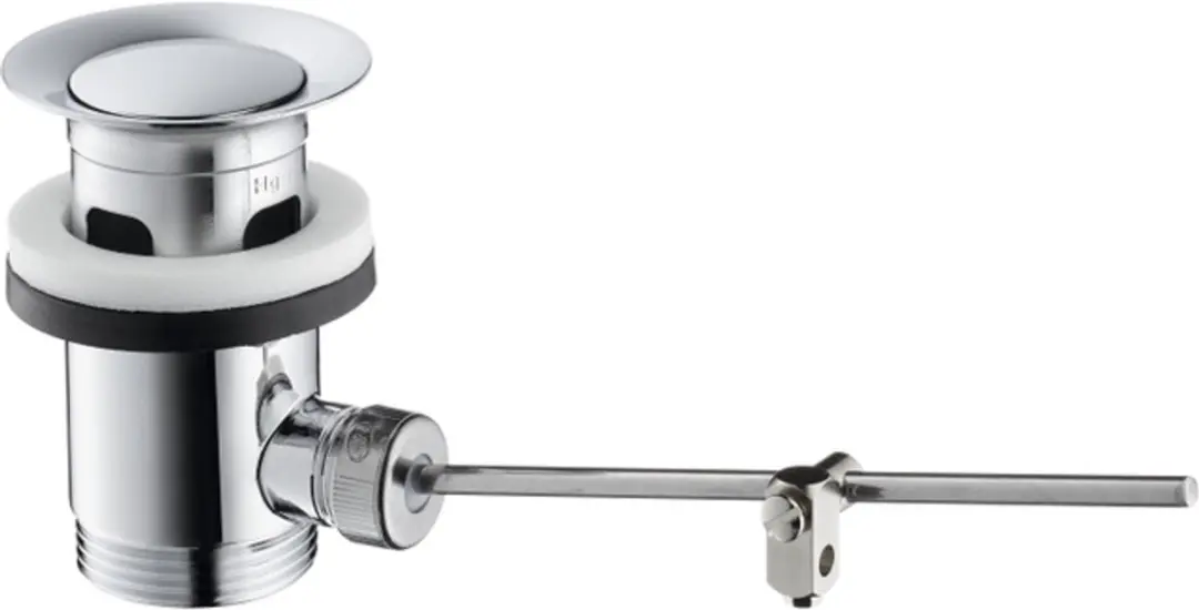 Hansgrohe 94139000 Afvoergarnituur - DN 32 - Chroom - afbeelding 2 van 6