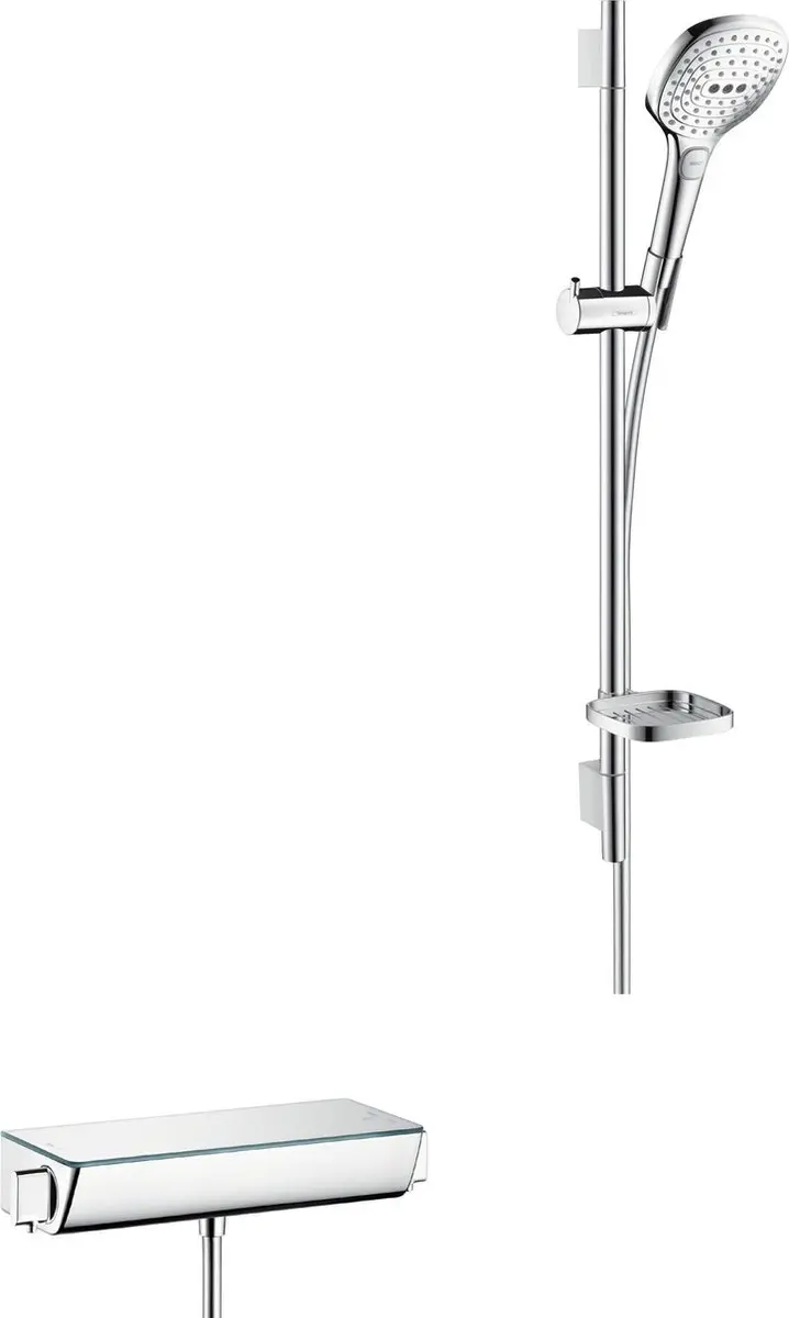 hansgrohe Raindance Select E 120 renovatieset 65 cm met EcoStat Select thermostaat - chroom - 3 straalsoorten - afbeelding 2 van 5