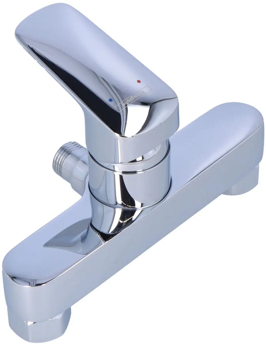 hansgrohe Logis Ééngreeps Douchemengkraan Opbouw - Chroom - afbeelding 5 van 6