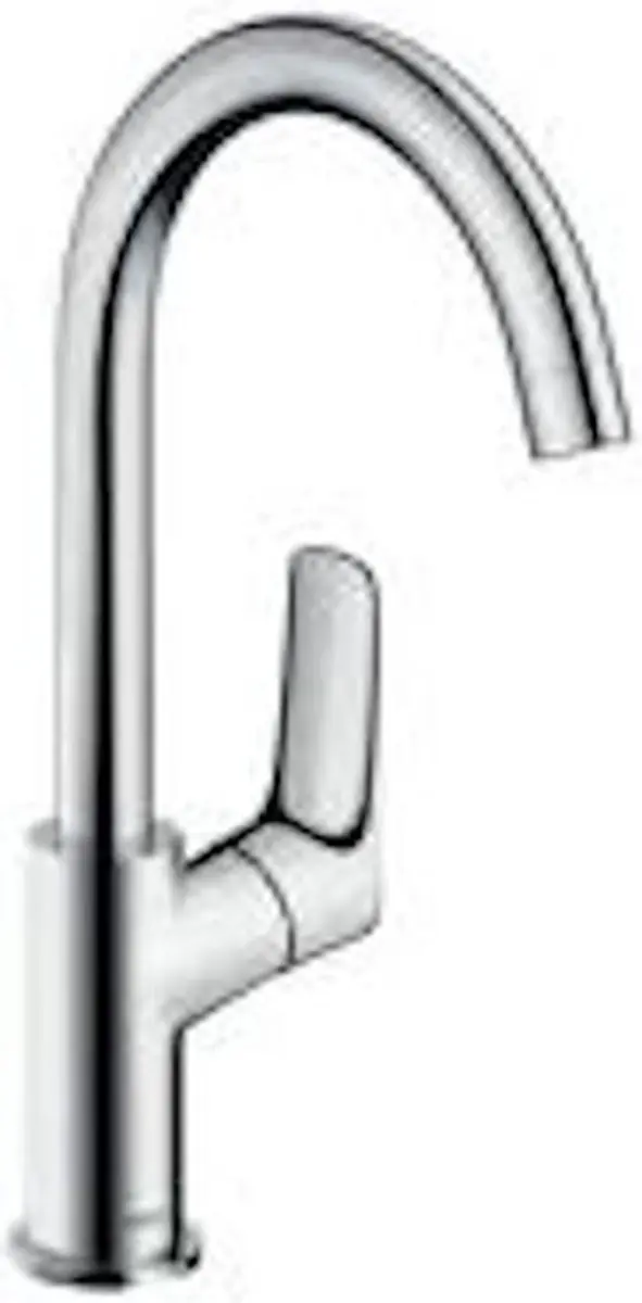 hansgrohe Logis - Wastafelmengkraan - Ééngreeps bediening - Zonder waste - 210mm - Draaibare uitloop - Chroom
