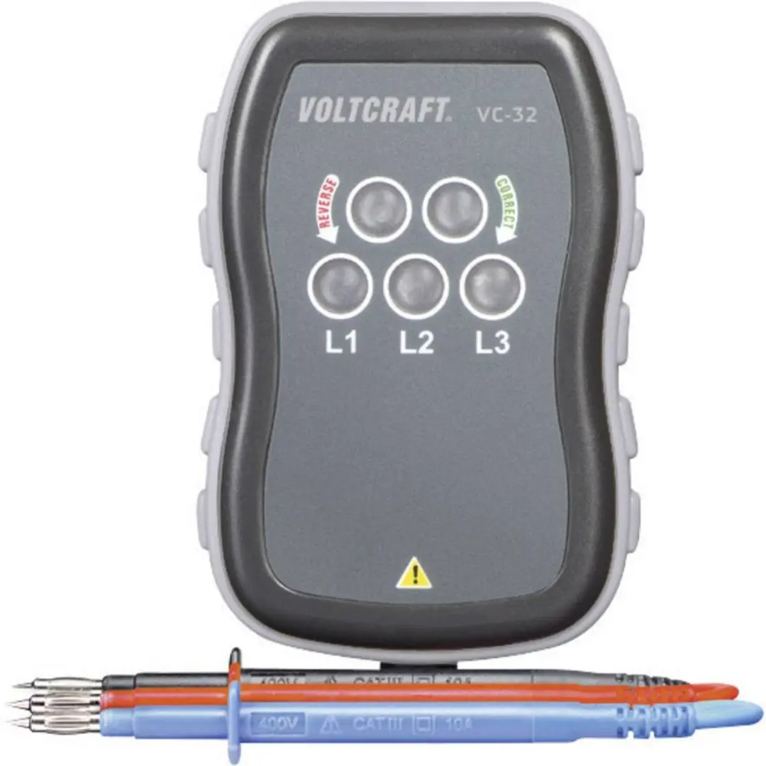 Voltcraft VC-32 Draaiveldtester - CAT III 440 V - afbeelding 5 van 5