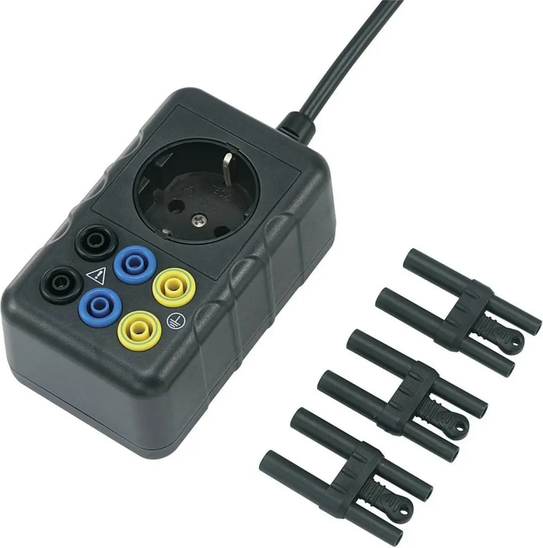 Voltcraft SMA-10 Meetadapter Randaarde stekker