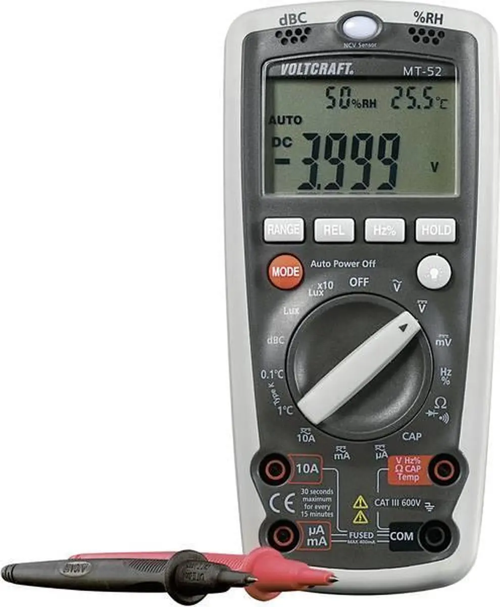 Voltcraft MT-52 Digitale Multimeter