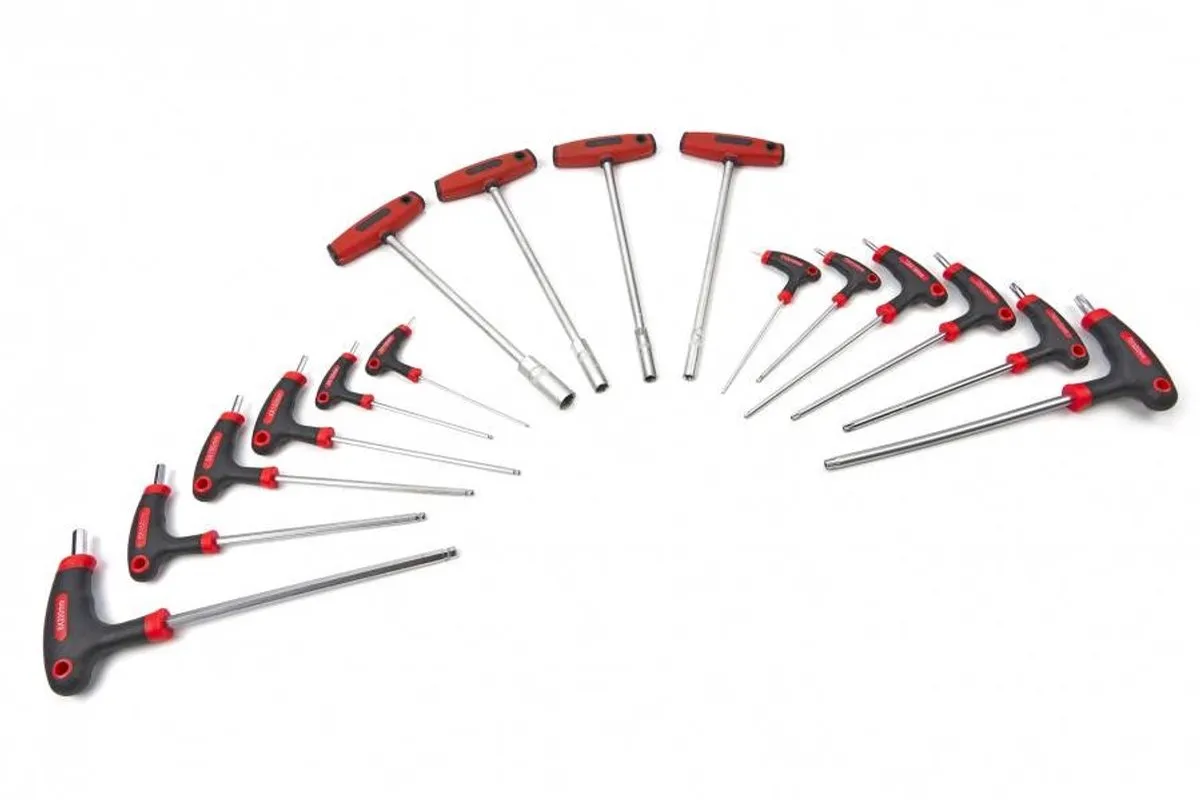 HBM 9776 T-Grepenset 16-delig - T10 - Carbon Foam Inlay