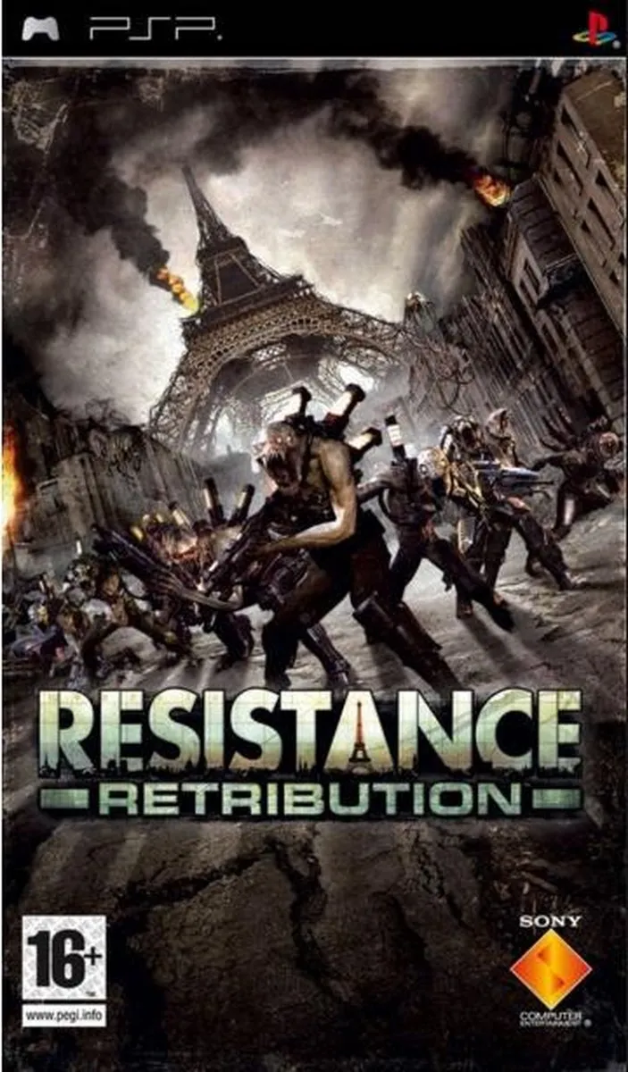 Sony PlayStation Resistance Retribution PSP