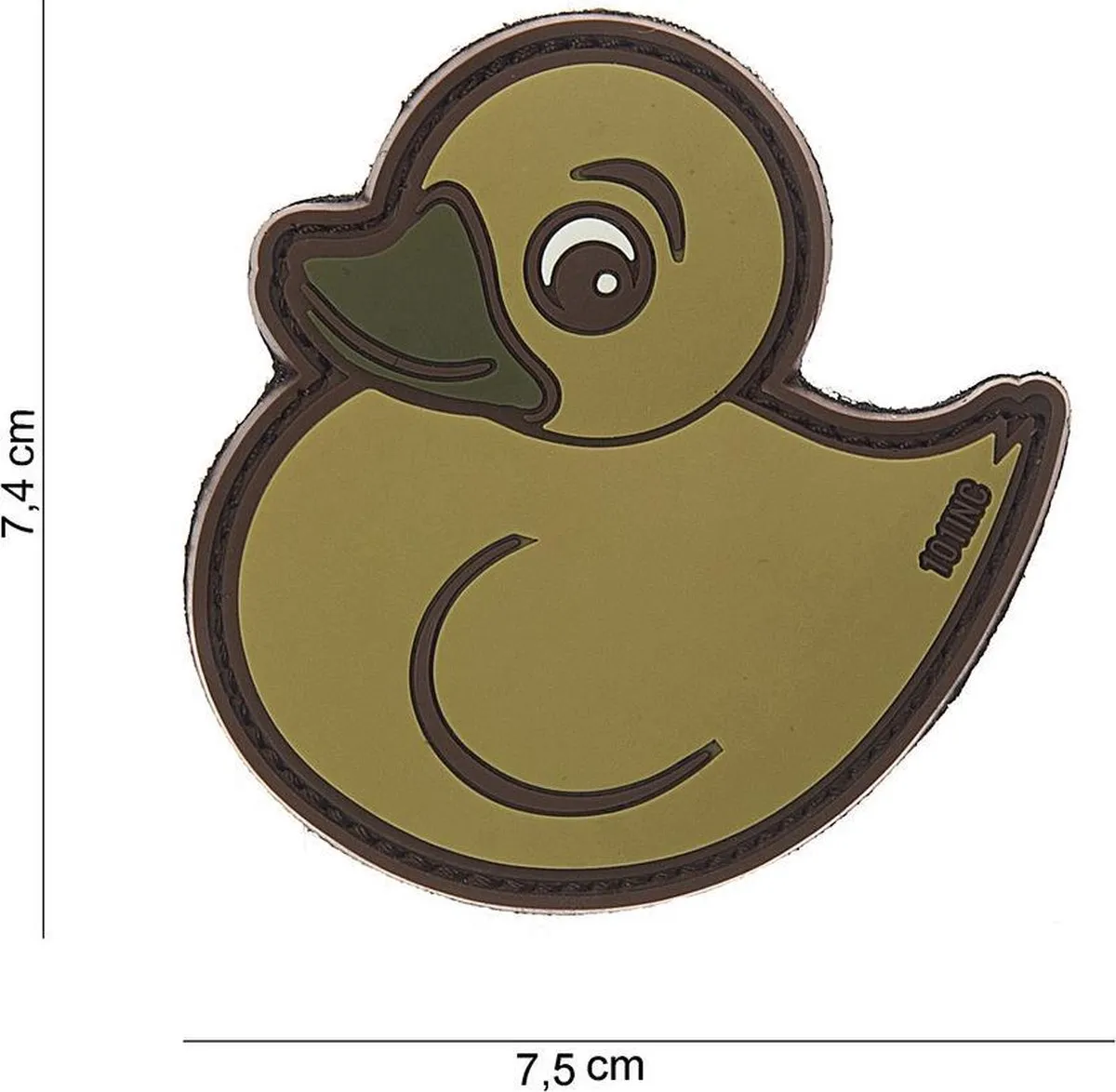 101 Inc Embleem 3D Rubber Duck Beige