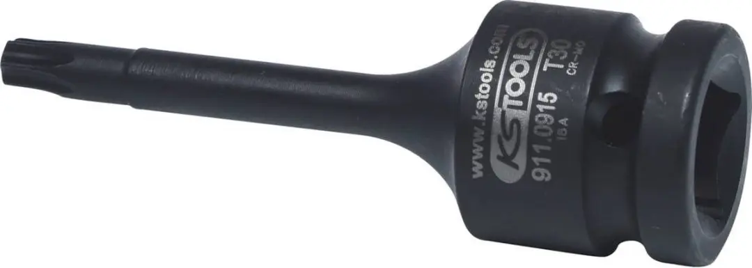 KS Tools 911.0915 Torx Kracht-dopsleutelinzet 1/2 T30 - afbeelding 4 van 5
