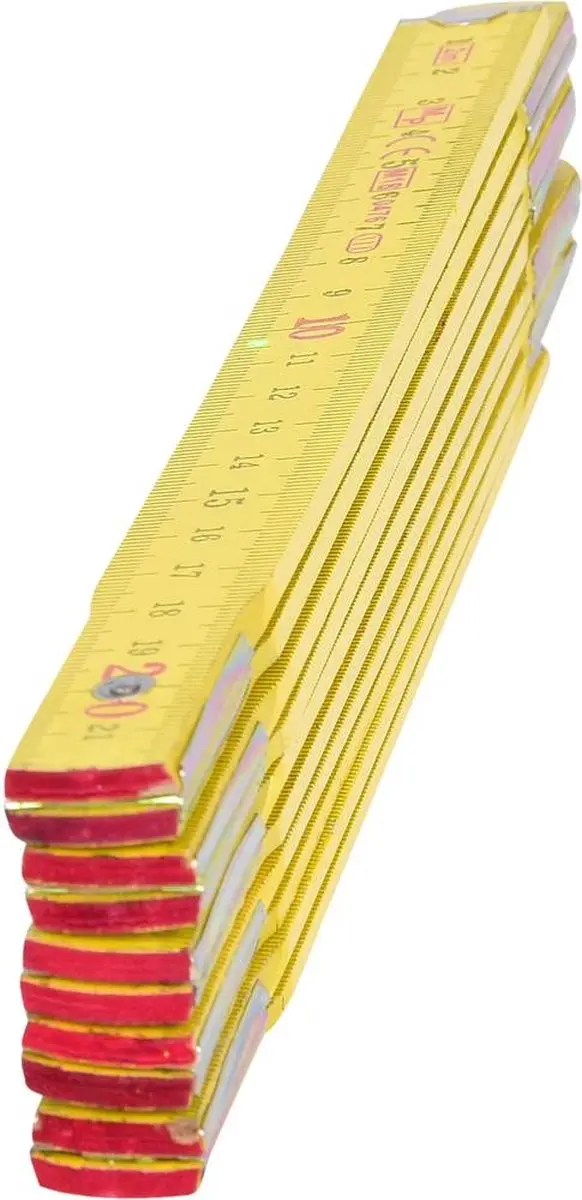 KS Tools 300.0060 Duimstok 2 m Hout - afbeelding 4 van 4