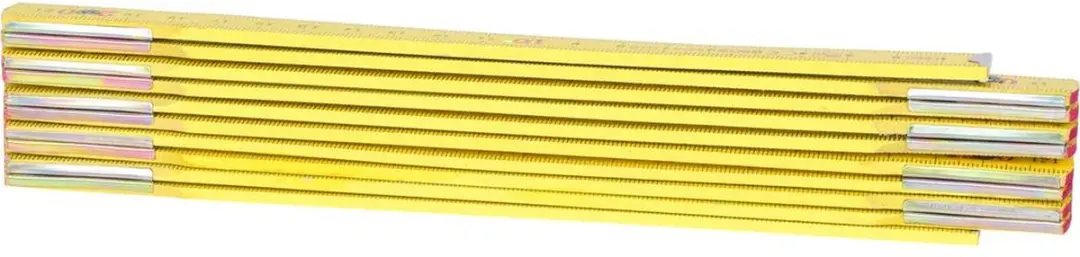 KS Tools 300.0060 Duimstok 2 m Hout - afbeelding 2 van 4