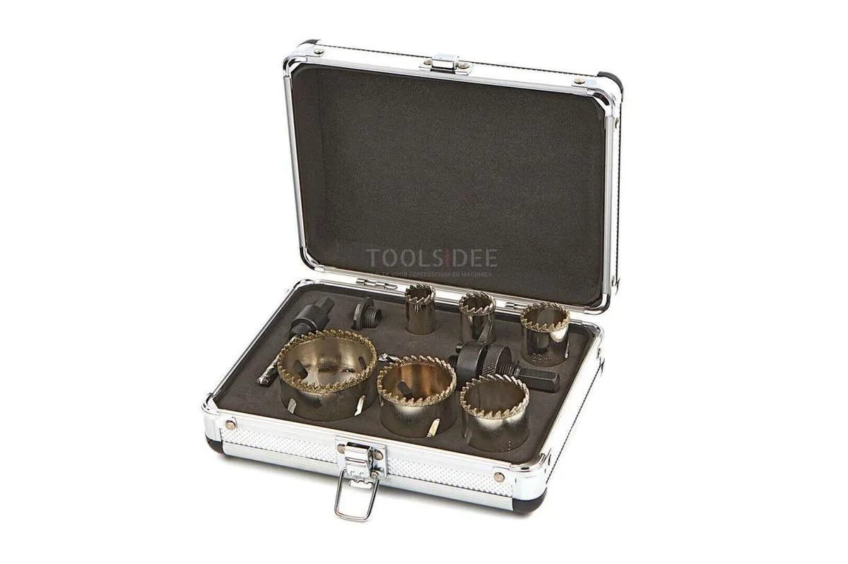 HBM 11-delige Diamant Gatenzaagset 19-57mm - Aluminium