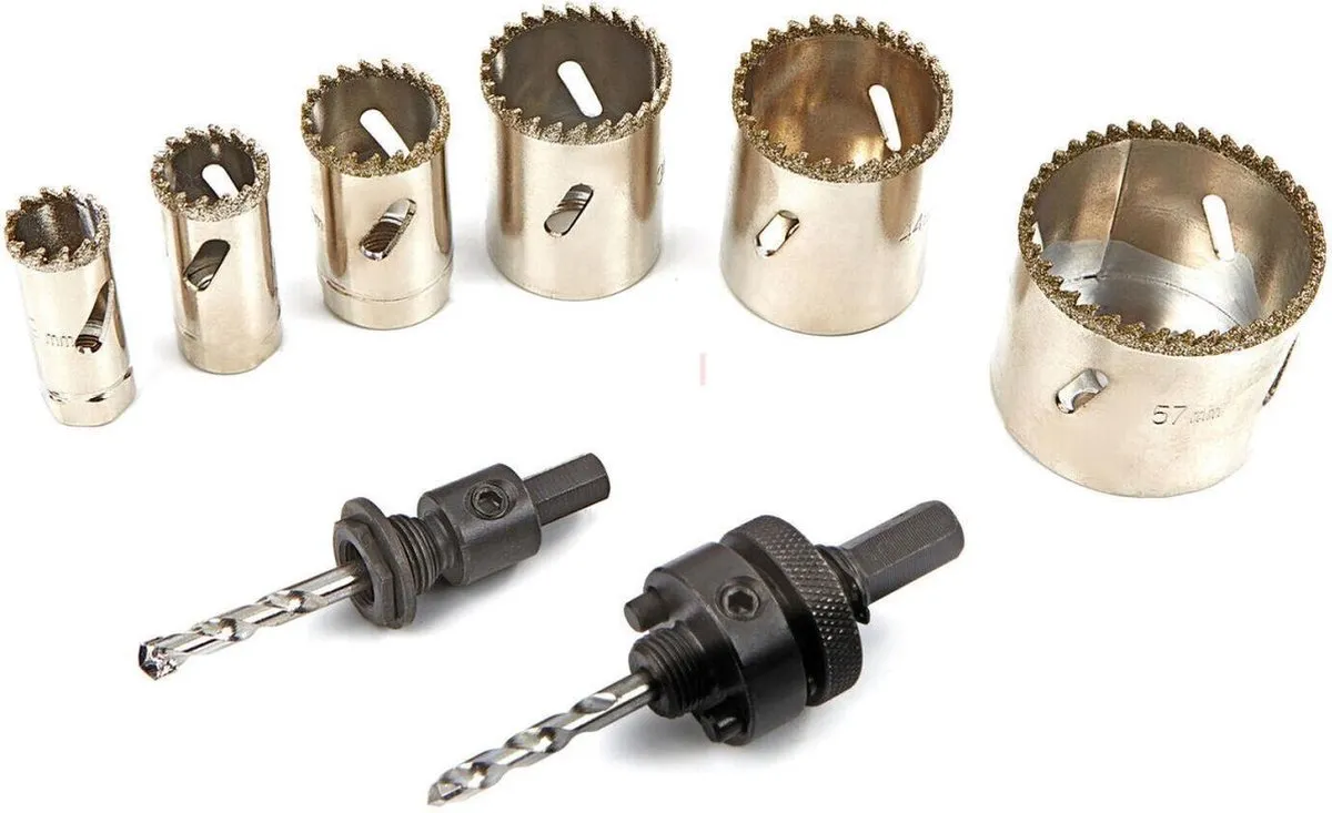 HBM 11-delige Diamant Gatenzaagset 19-57mm