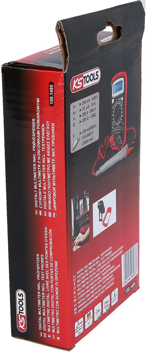 Multimeter KS TOOLS - Digitaal - 200V-600V - 150.1495 - afbeelding 5 van 6