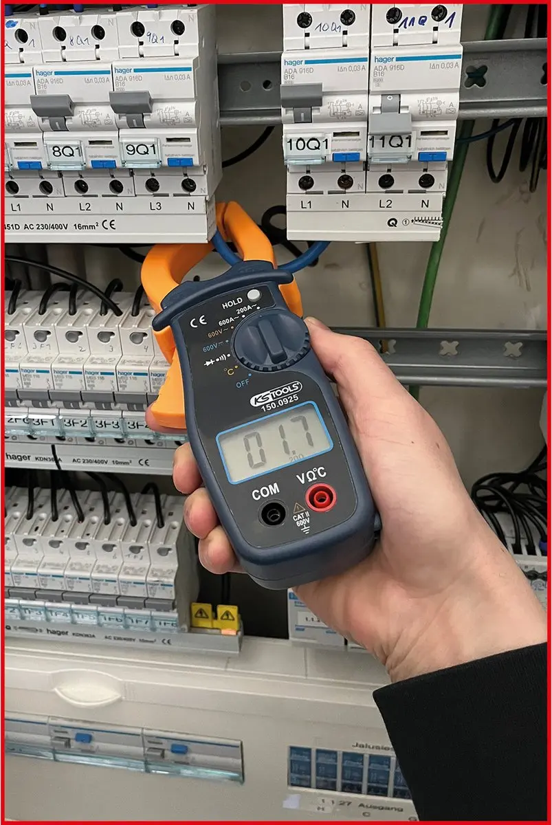 KS Tools 150.0925 Digitale Stroomtang 600V - afbeelding 6 van 6