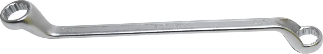 BGS technic 30221 Dubbele ringsleutel diep gebogen 21x23mm