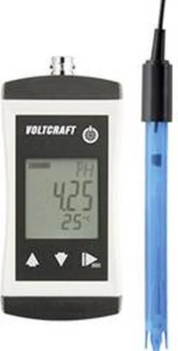 Voltcraft KBM-110 pH-meter - Redox, Temperatuur, pH-waarde - afbeelding 6 van 6