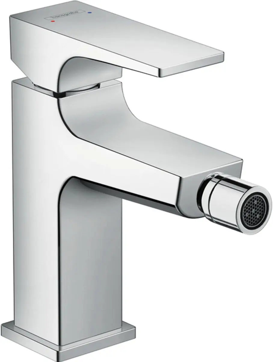 Hansgrohe Metropol Bidetkraan 32520340 - Geborsteld Zwart Chroom - afbeelding 2 van 3