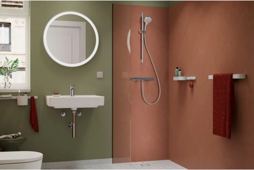Hansgrohe Vernis Blend Wastafelmengkraan 100 - 71585000 - Chroom - afbeelding 4 van 6
