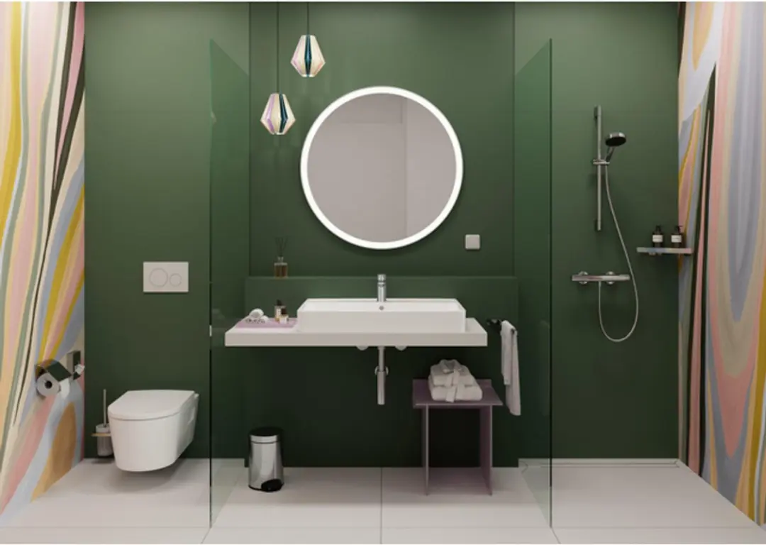 Hansgrohe Vernis Blend Wastafelmengkraan 100 - 71585000 - Chroom - afbeelding 5 van 6