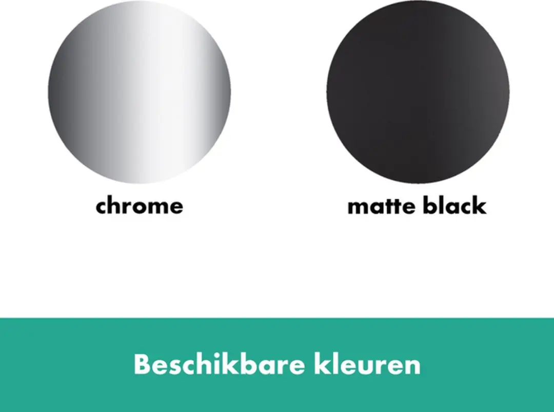 Hansgrohe Vernis Blend Badmengkraan - Mat Zwart - afbeelding 6 van 6