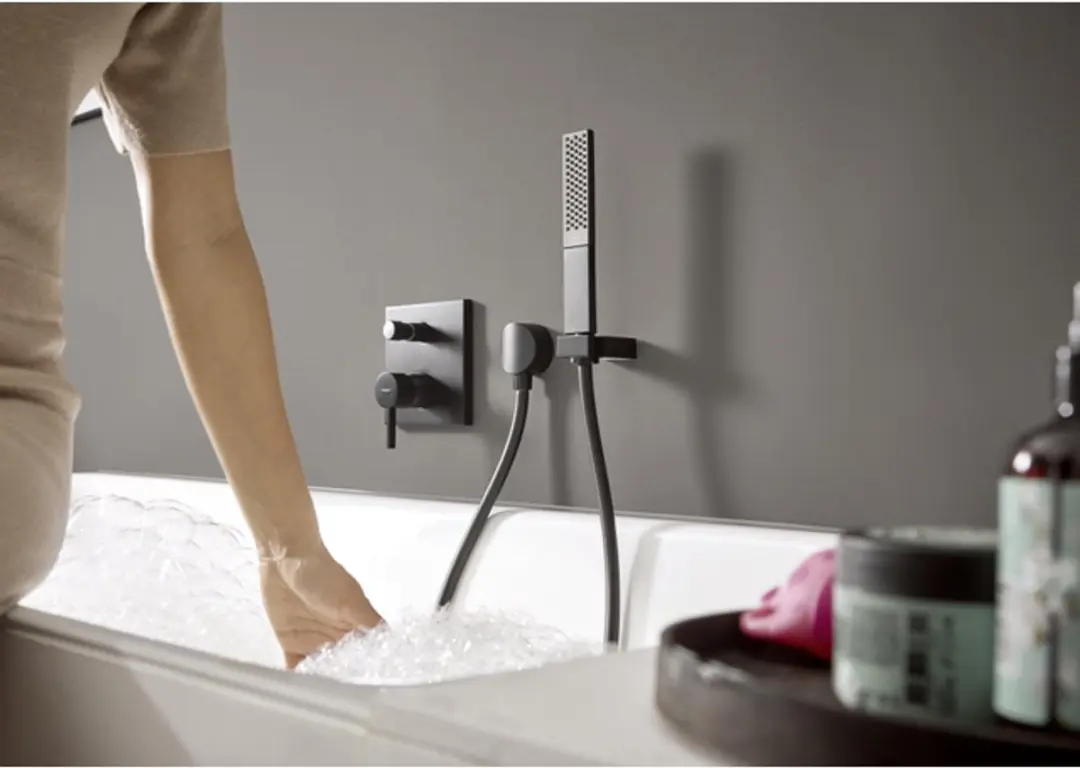 Hansgrohe Finoris 1-greeps inbouw badmengkraan - chroom - afbeelding 2 van 6