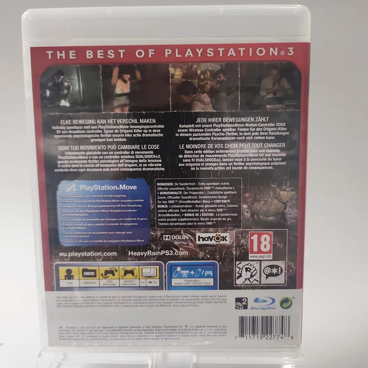 Heavy Rain - PlayStation Move Essentials Edition - PS3
