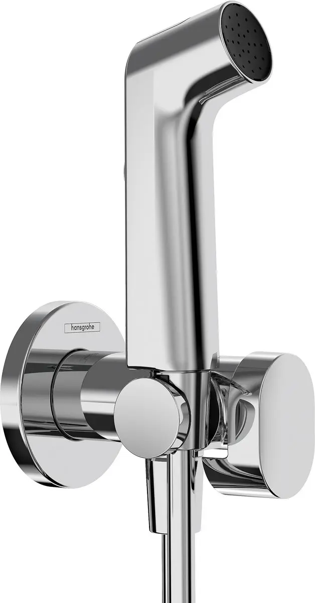 Hansgrohe Bidet-handdouche 1jet 125cm Chroom - afbeelding 3 van 3
