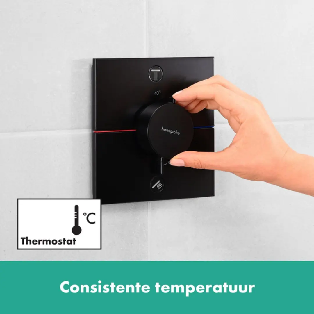Hansgrohe ShowerSelect Comfort E 15572670 Thermostaat - afbeelding 2 van 6