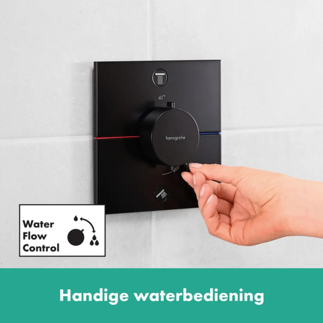 Hansgrohe ShowerSelect Comfort E 15572670 Thermostaat - afbeelding 4 van 6