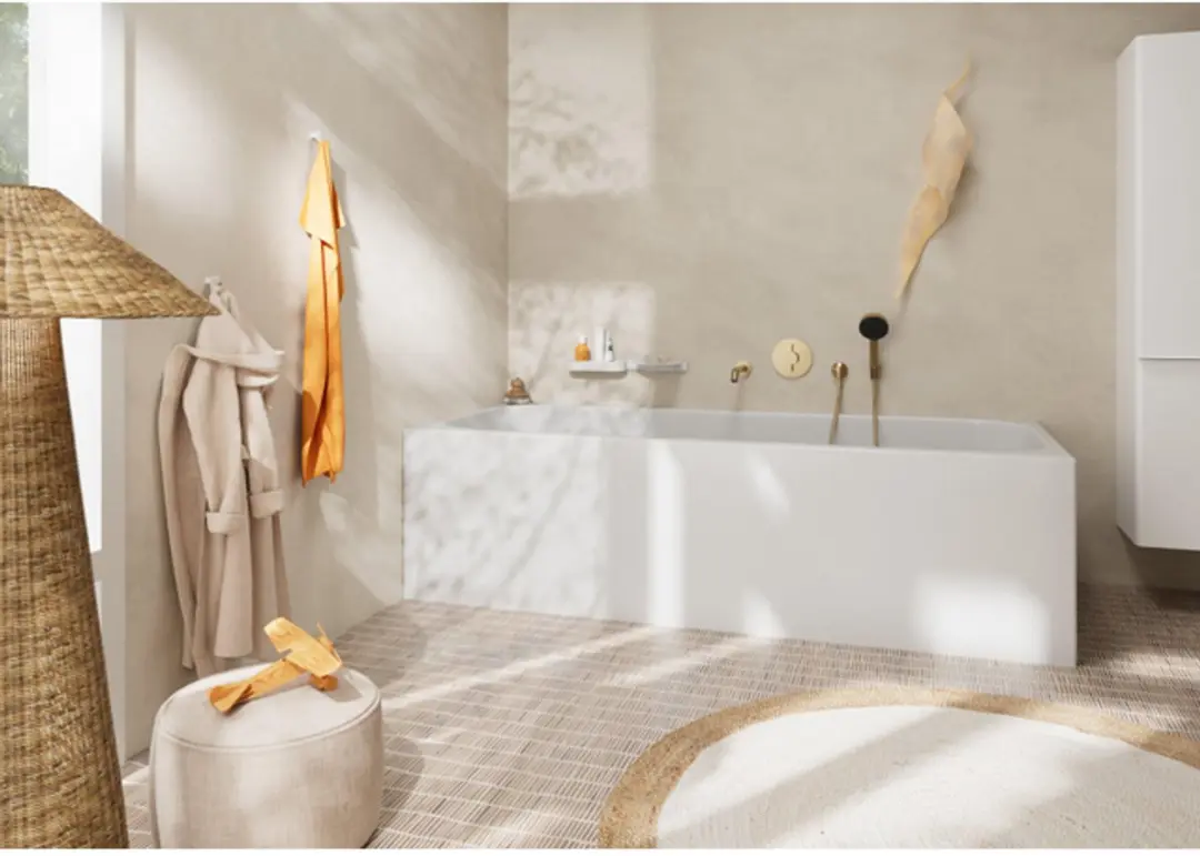 Hansgrohe Tecturis S Badkraan Uitloop 198mm - Geborsteld Brons - afbeelding 2 van 6
