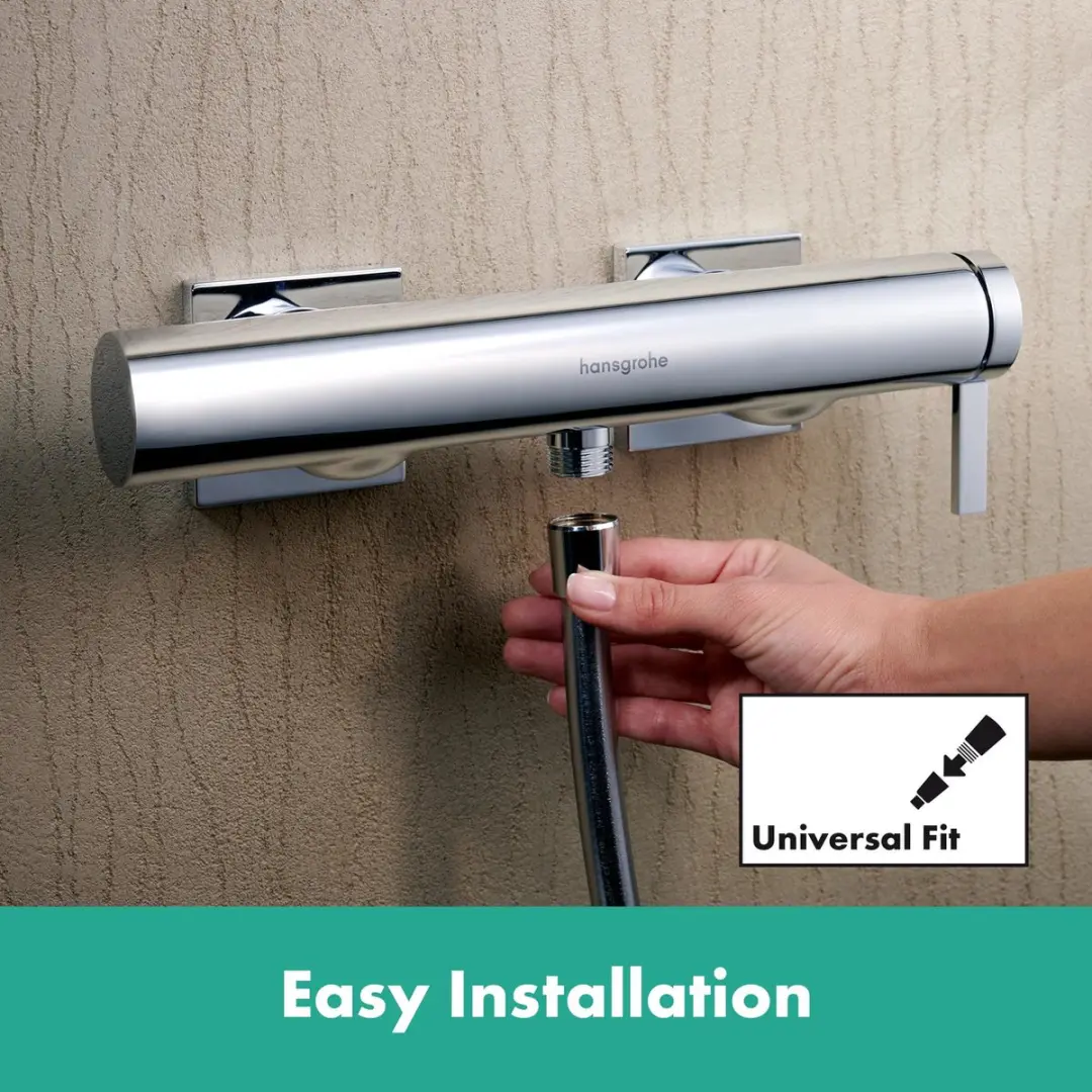 Hansgrohe Tecturis E 73620000 Douchekraan - Chroom - afbeelding 5 van 6