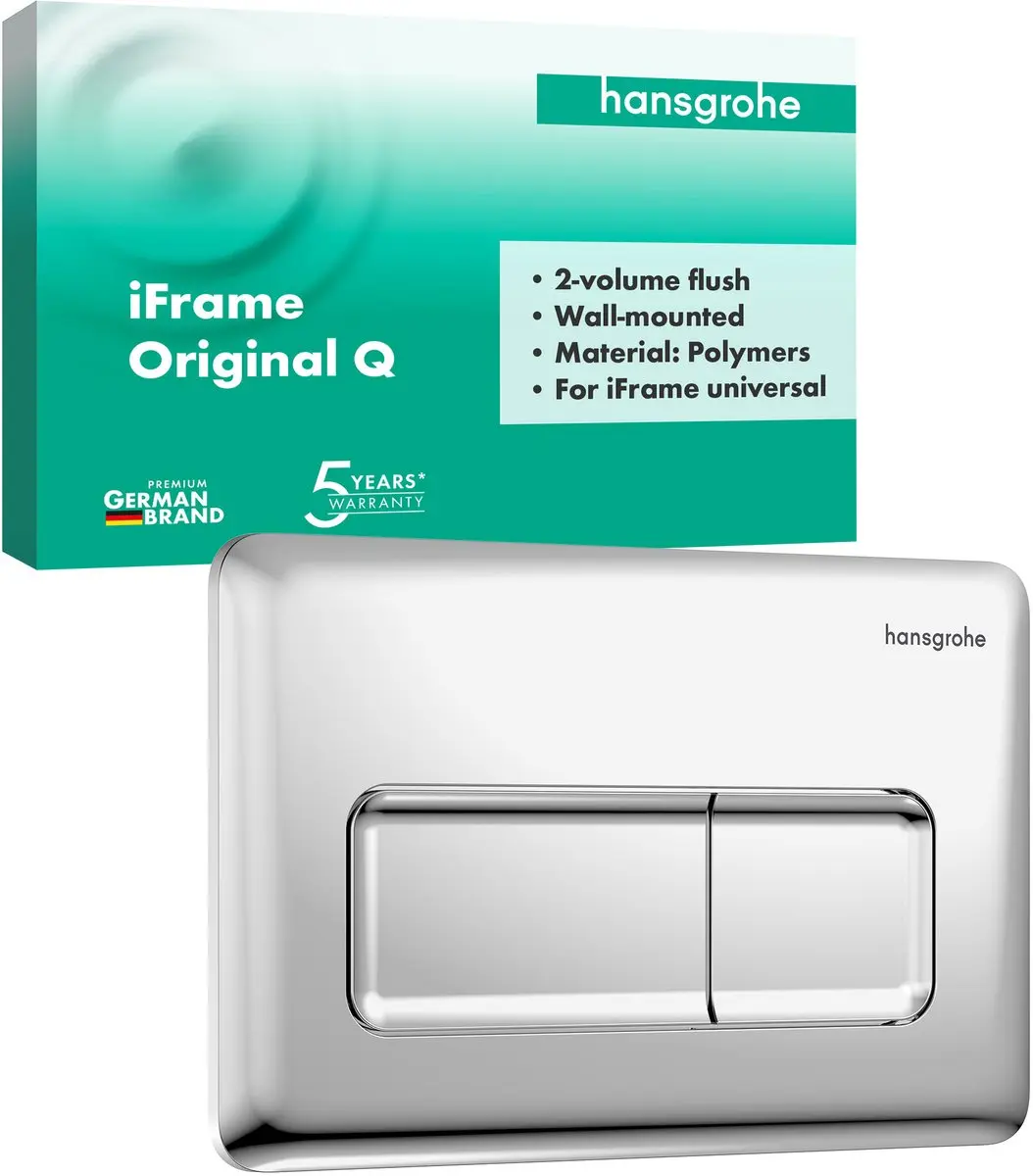 Hansgrohe IFrame Original Q Drukplaatvoor