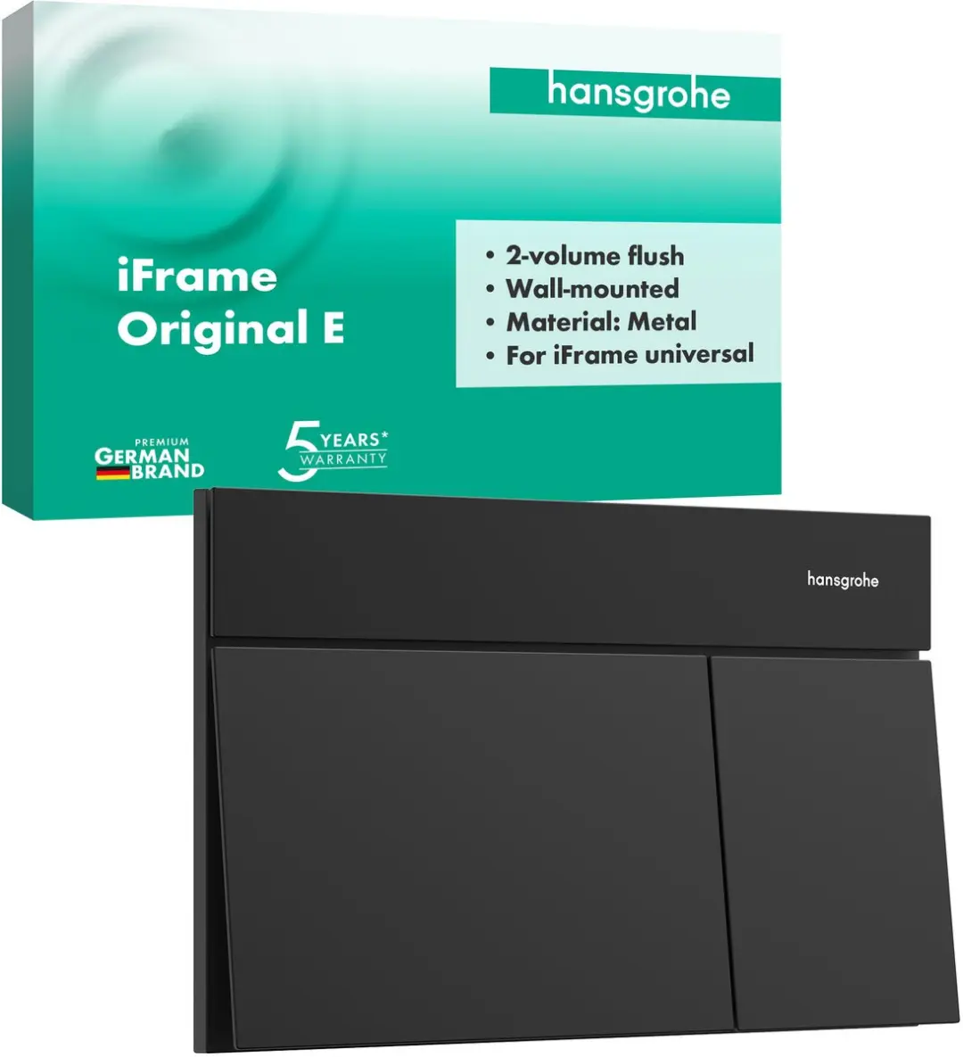 Hansgrohe IFrame Element E Bedieningsplaat