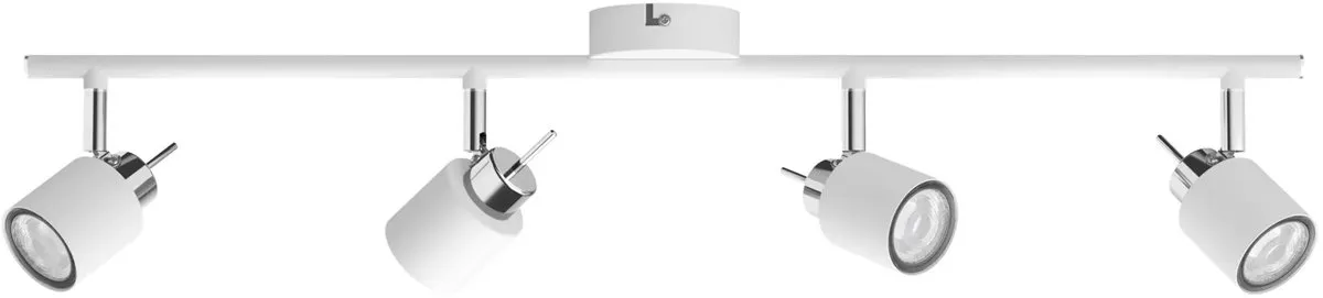 Philips Meranti Opbouwspot 4-Lichts - Wit