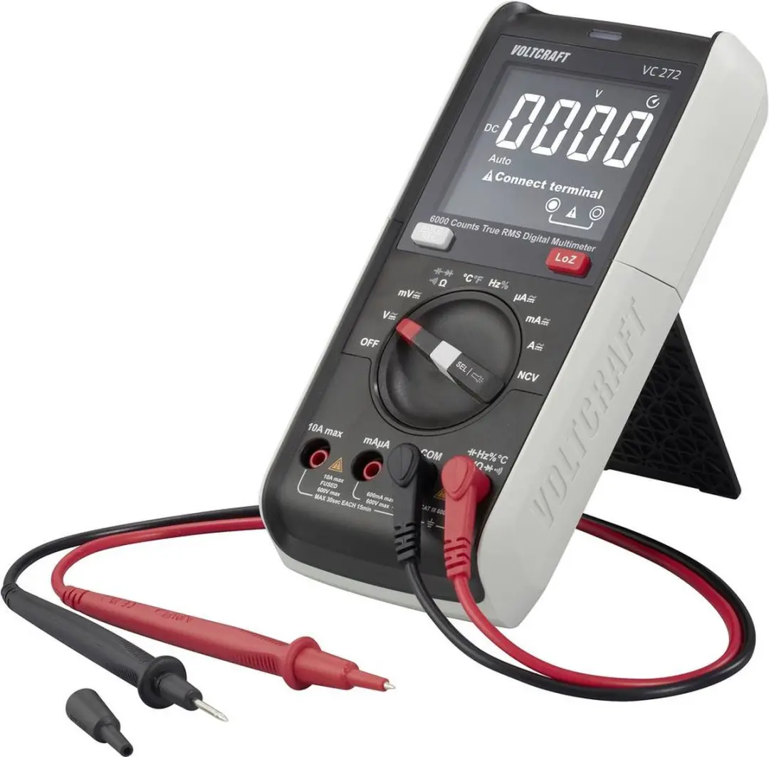 Voltcraft VC272 Digitale Multimeter - CAT III 600V - 6000 counts - afbeelding 2 van 5