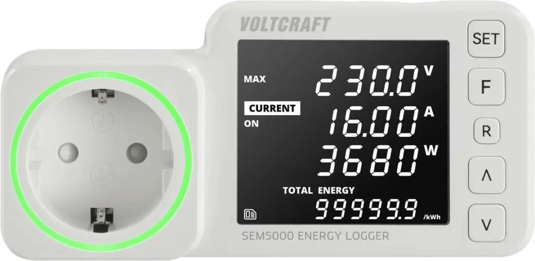 Voltcraft SEM5000 Energiekostenmeter - 3680W - afbeelding 5 van 5