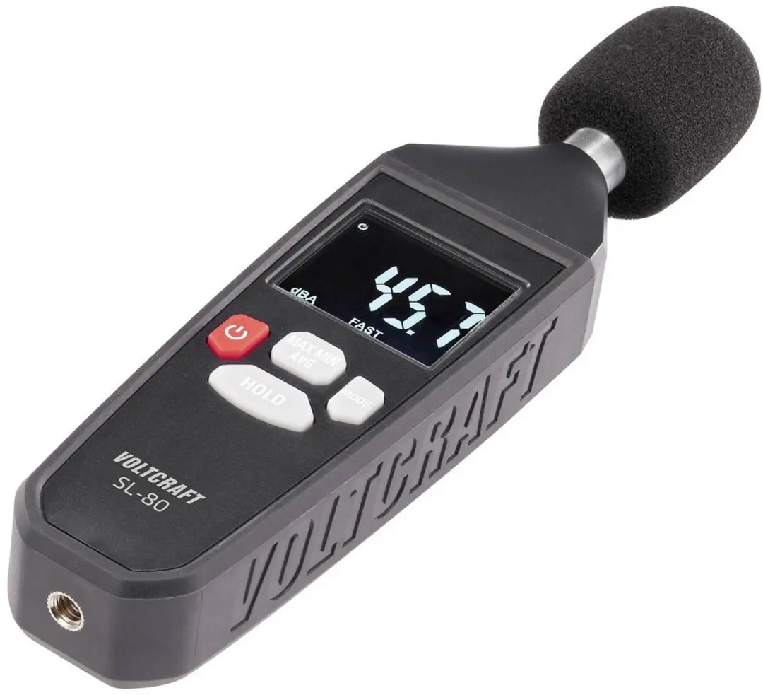 Voltcraft SL-80 Decibelmeter - 30-130 dB - afbeelding 2 van 5