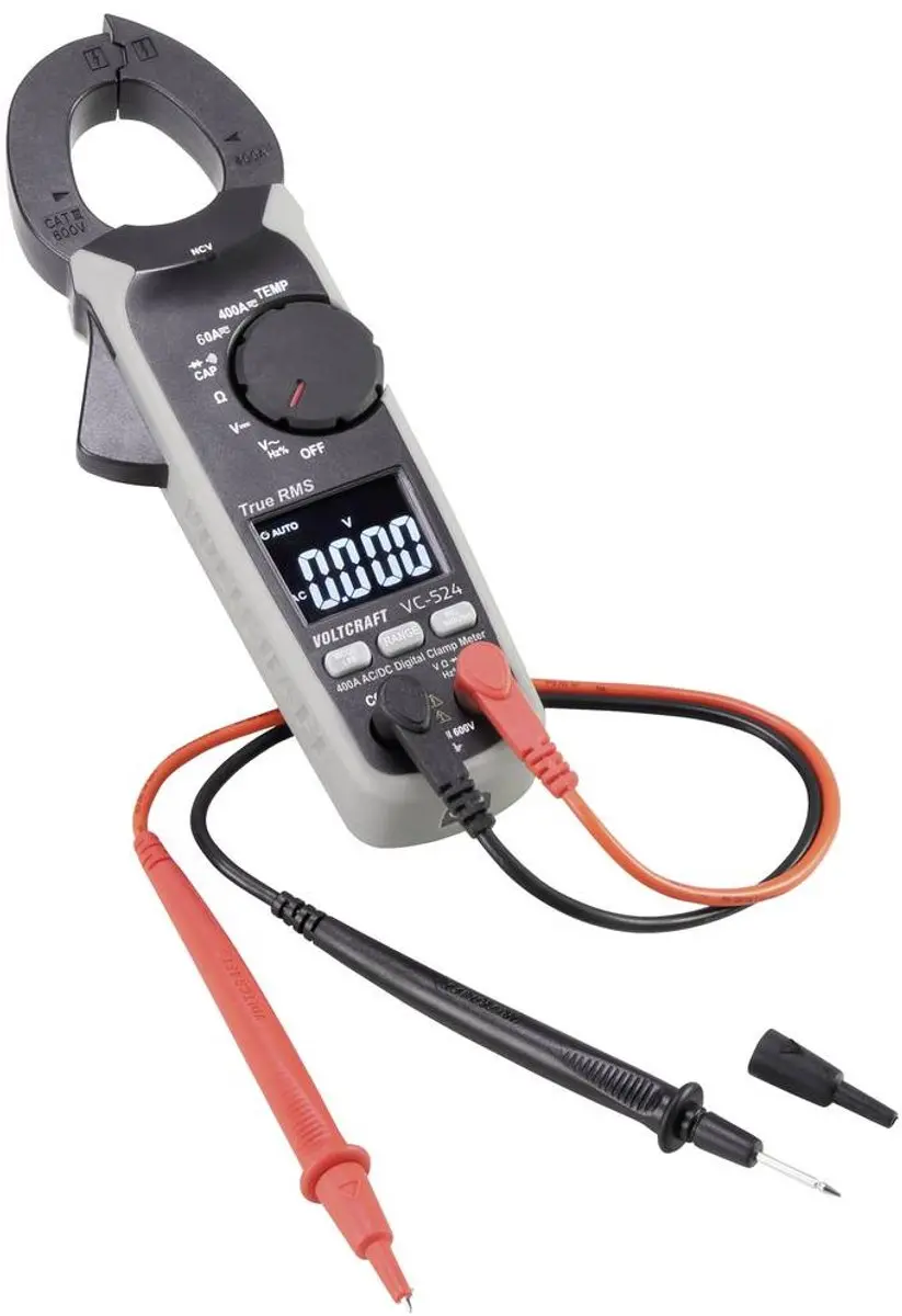 Voltcraft VC-524 Digitale Stroomtang - CAT III 600 V - afbeelding 4 van 4