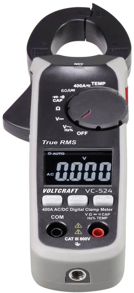 Voltcraft VC-524 Digitale Stroomtang - CAT III 600 V - afbeelding 2 van 4