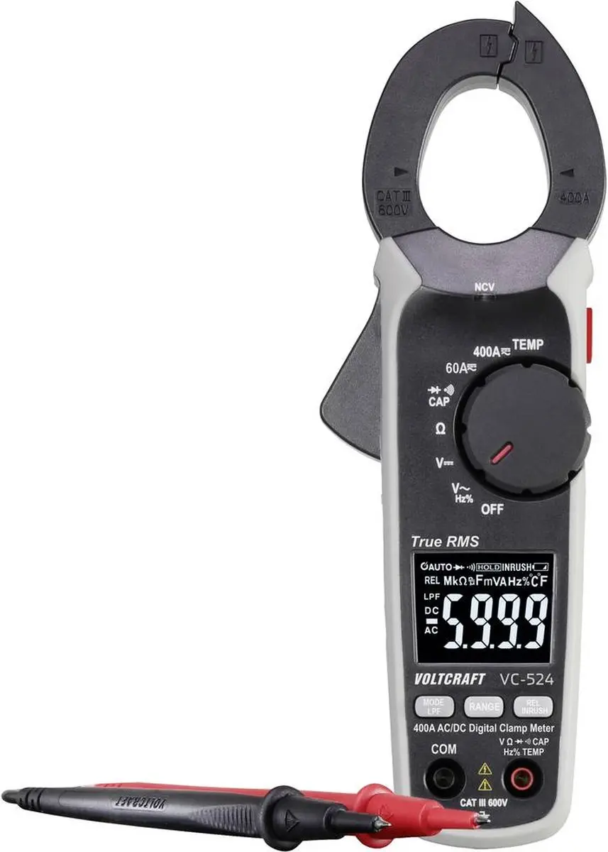 Voltcraft VC-524 Digitale Stroomtang