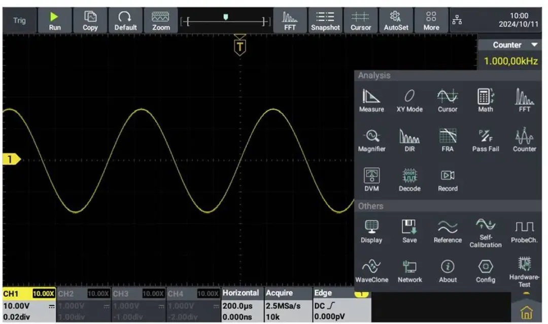 Voltcraft ADO-5004 Digitale Oscilloscoop - 500 MHz - afbeelding 5 van 6