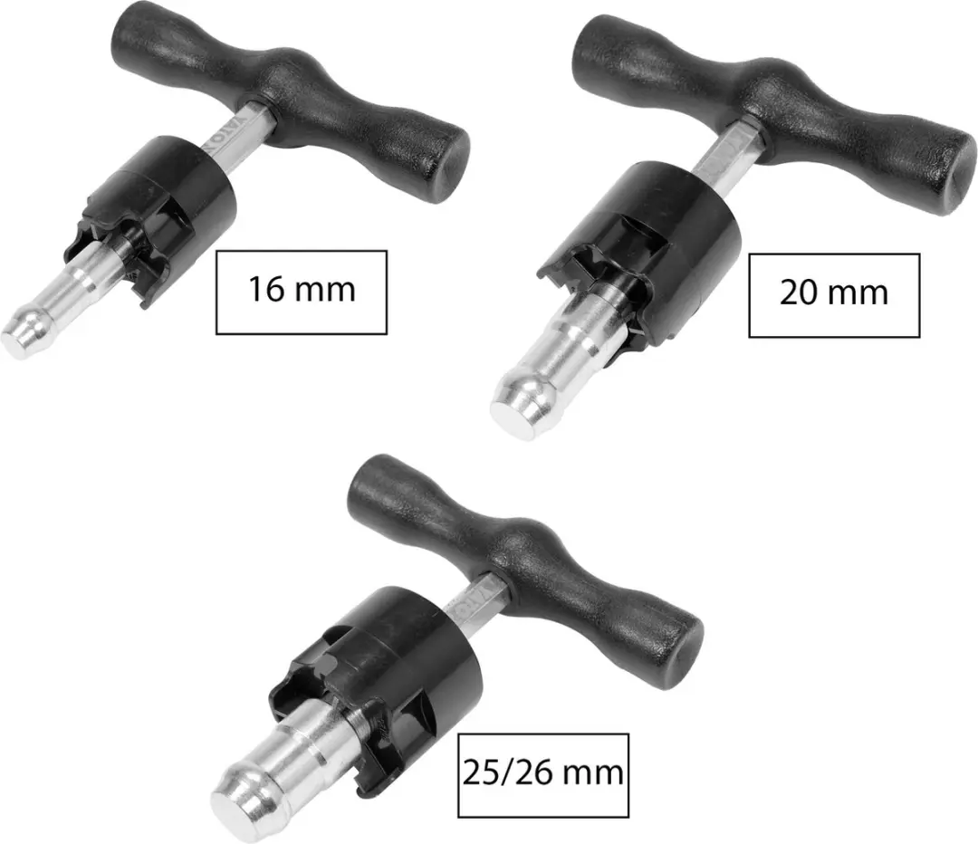 Yato Metalen Kalibrator & Ontbramer Set